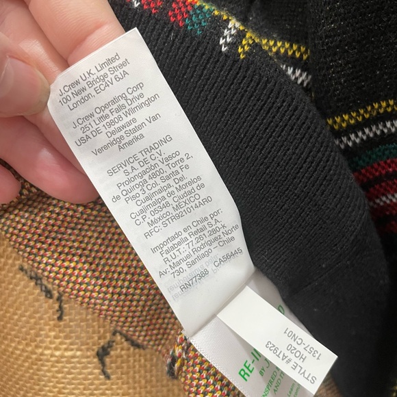 J. Crew Tartan Jacquard Pullover Sweater - Picture 11 of 16